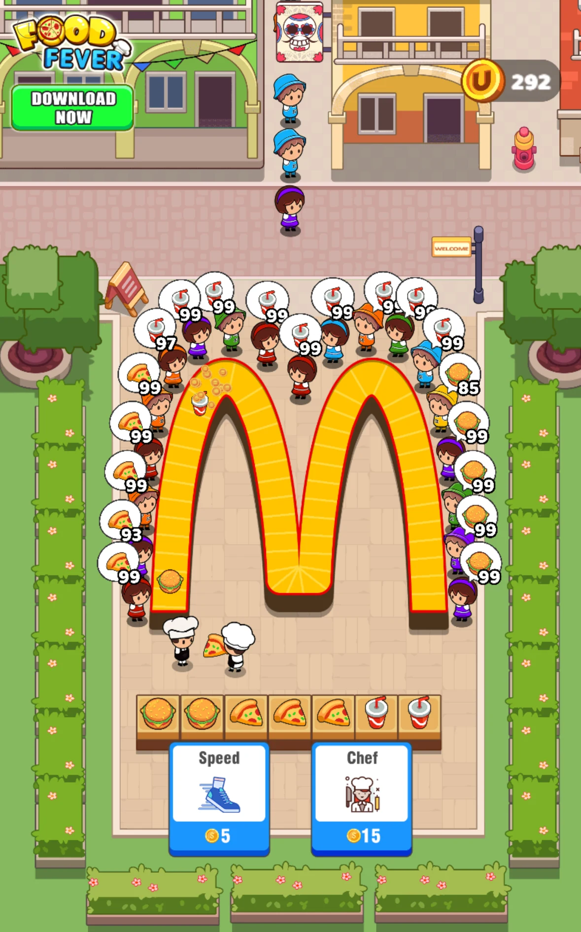 Food Fever: Idle Restaurant screenshot