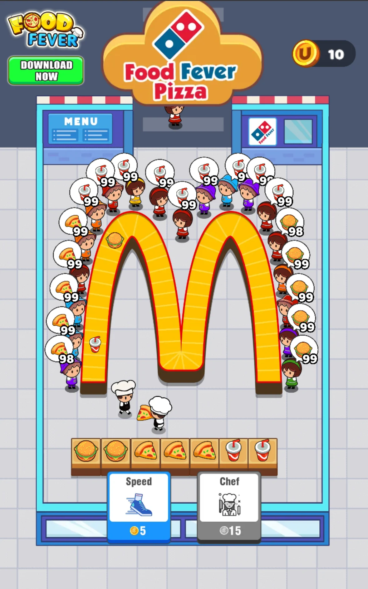 Food Fever: Idle Restaurant screenshot