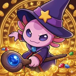 Значок MagiLotl: Idle Wizard Tycoon